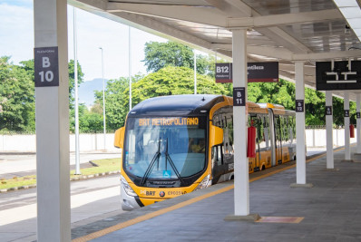 Terminal Margaridas, que integra ônibus da Baixada com BRT, é inaugurado