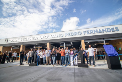 Terminal Margaridas, que integra ônibus da Baixada com BRT, é inaugurado