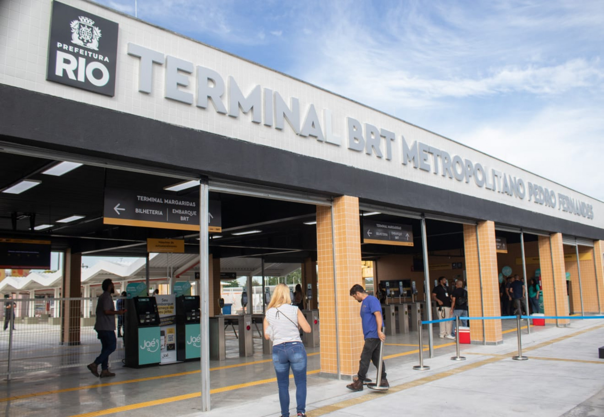 Terminal BRT Metropolitano Pedro Fernandes, em Irajá, na Zona Norte - Érica Martin / Agência O Dia
