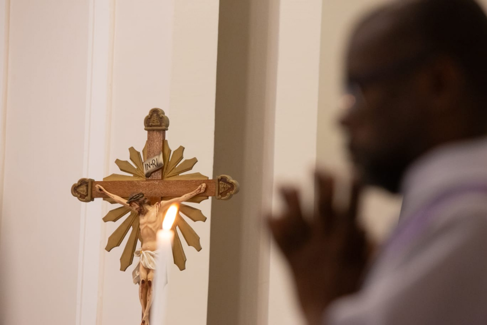 Missa em memória de Marielle Franco e Anderson Gomes aconteceu no Centro do Rio - Érica Martin / Agência O Dia