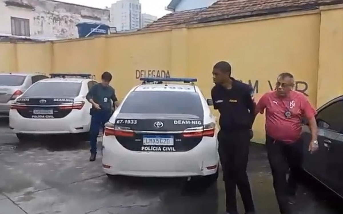 Renan Guimarães de Souza Augusto foi preso durante o trabalho, na Barra da Tijuca