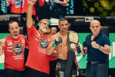 Com recorde de público, Jungle Fight 146 consagra Marcelo Medeiros campeão do World League
