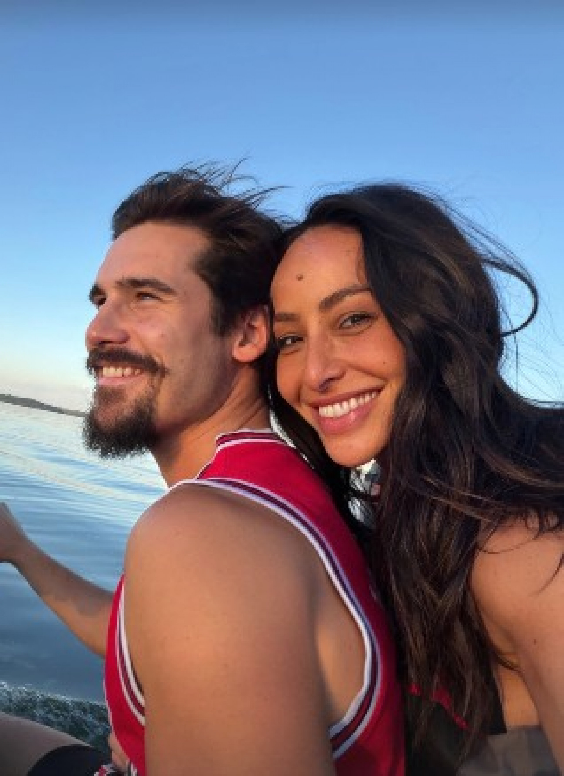 Sabrina Sato e Nicolas Prattes aproveitam passeio de jet ski juntinhos - Reprodução de vídeo / Instagram