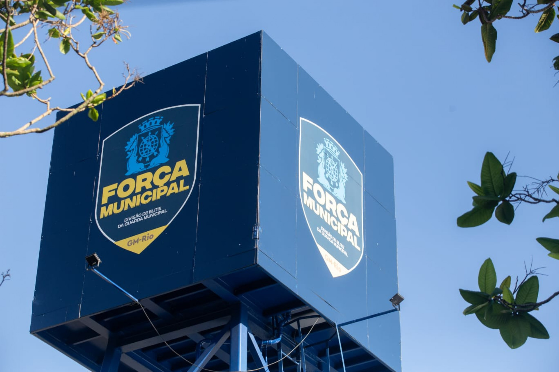 Base litorânea da Força Municipal fica no Leblon - Érica Martin / Agência O Dia