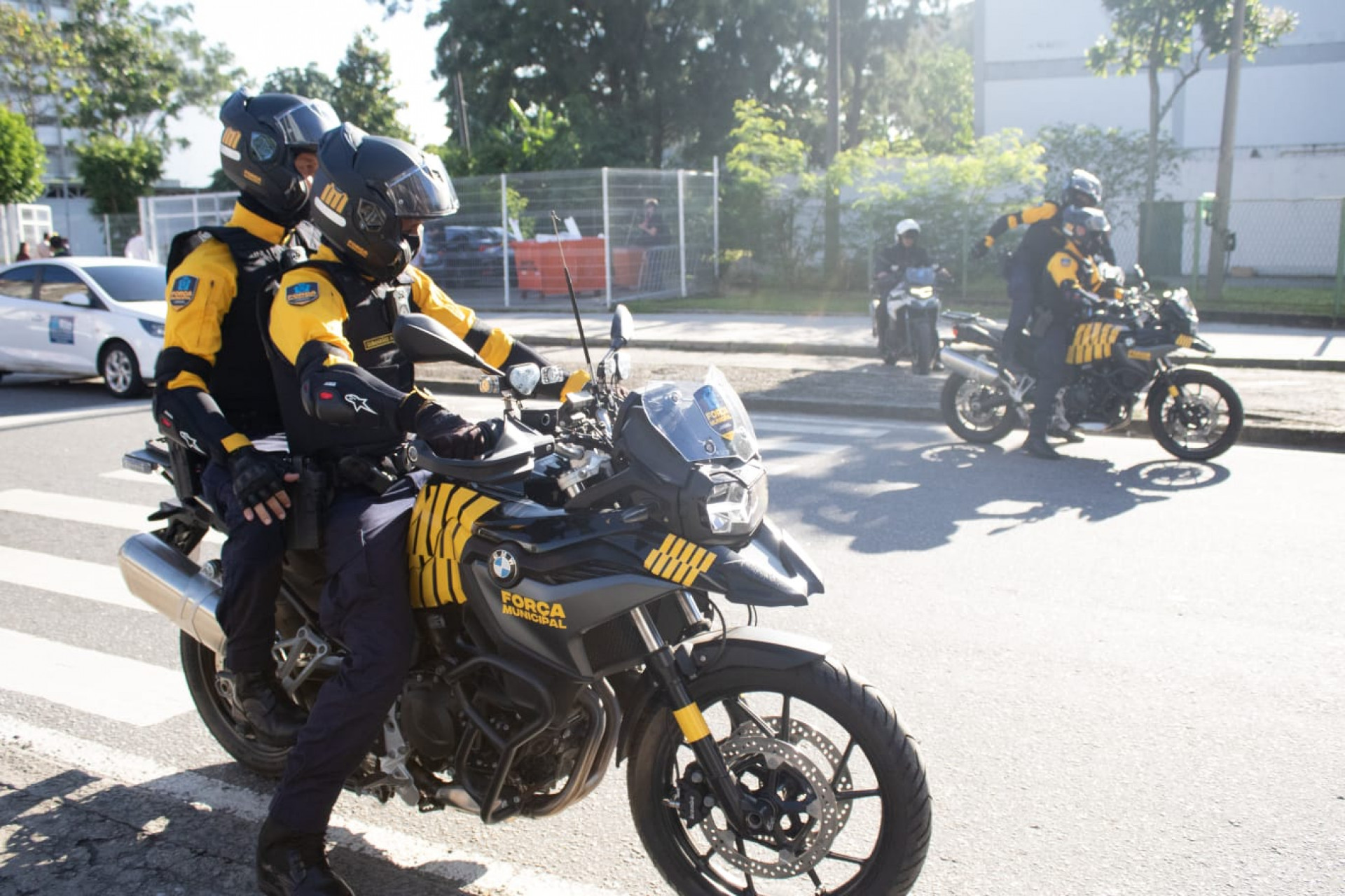 Força Municipal dispõe de viaturas, motocicletas e vans - Érica Martin / Agência O Dia