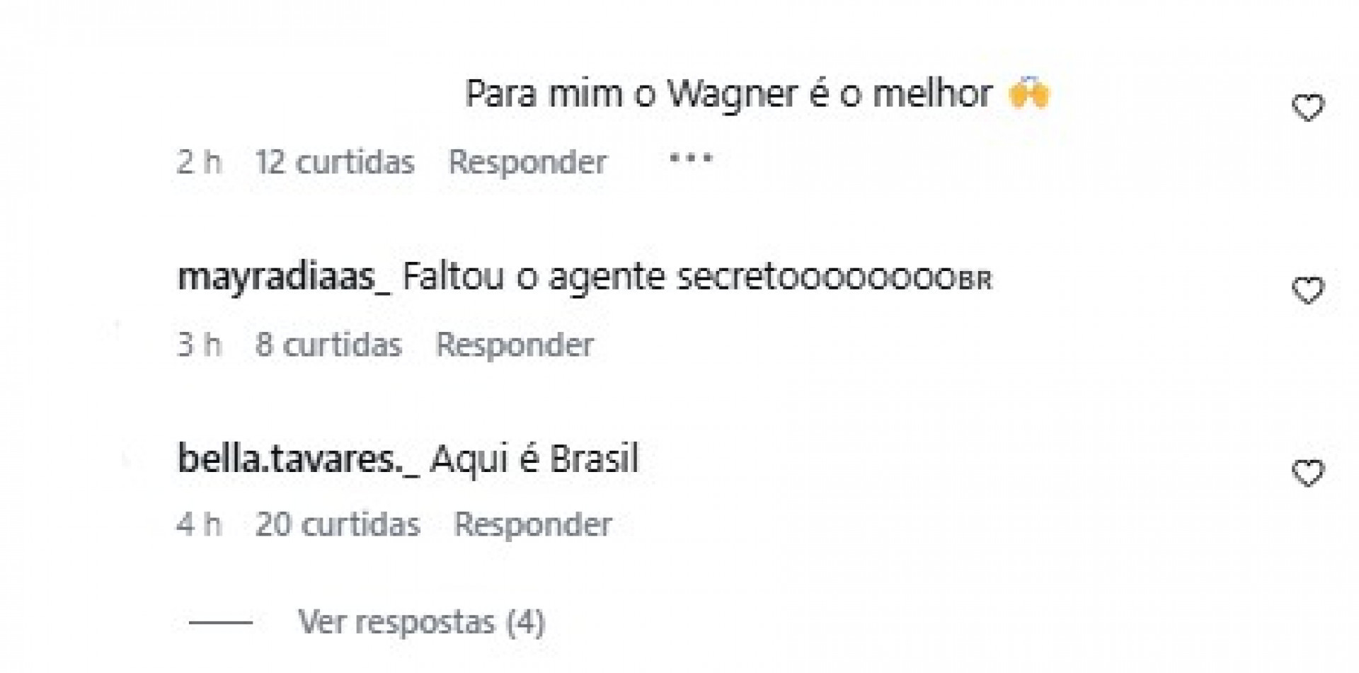 Brasileiros 'invadem' perfil do Oscar: 'Faltou O Agente Secreto' - Reprodução / Instagram