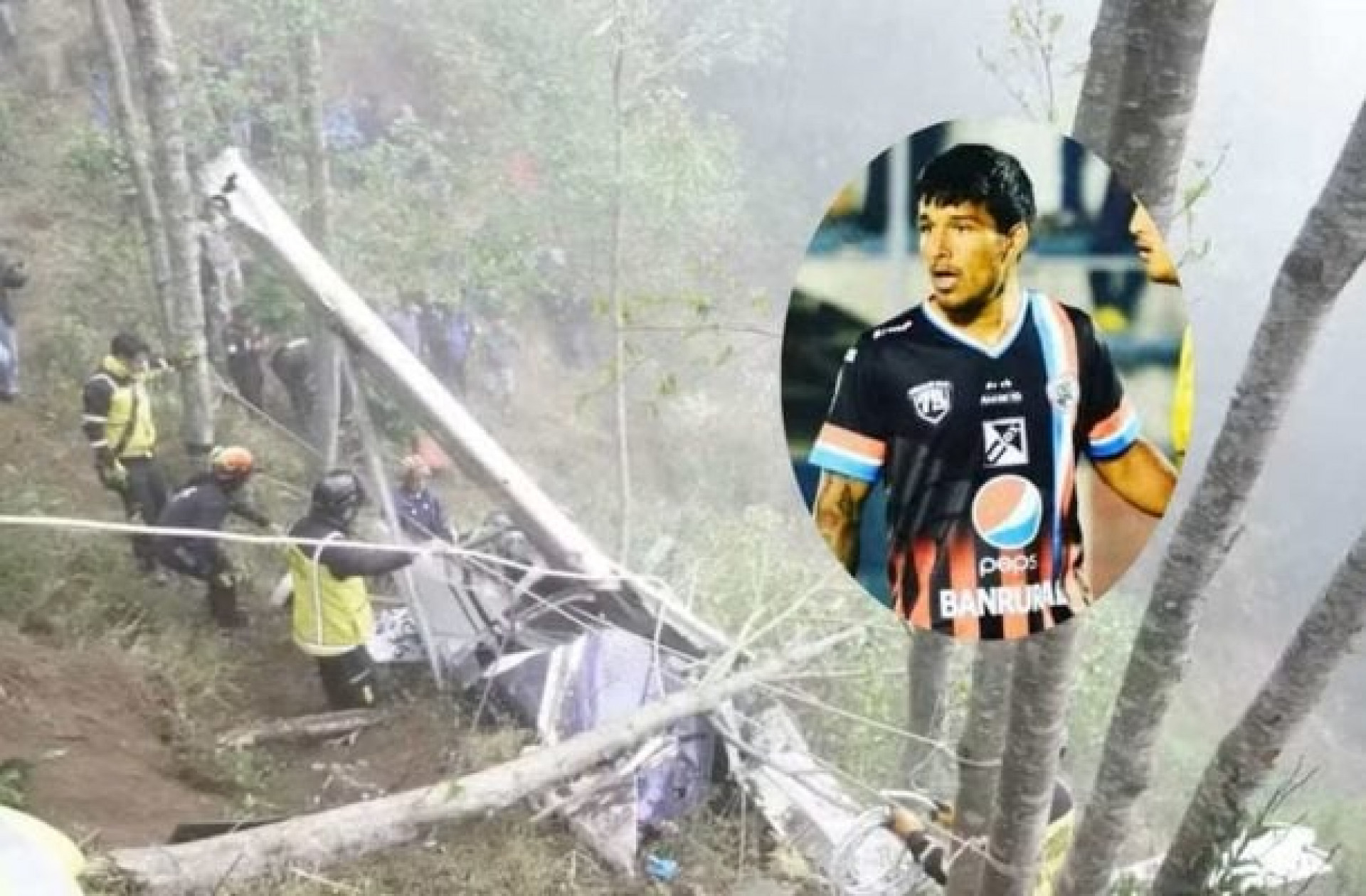 Queda de avi&atilde;o mata ex-jogador na Guatemala; outras v&iacute;timas s&atilde;o confirmadas
