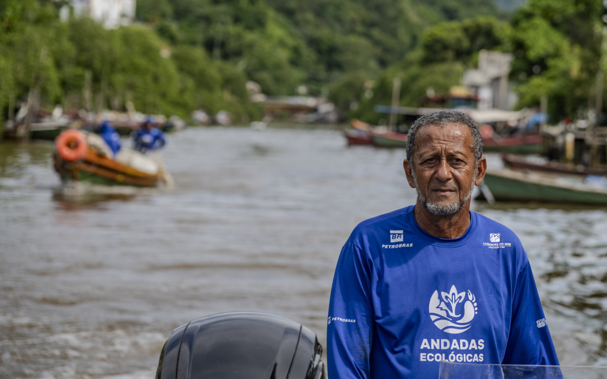 Dia Mundial da &Aacute;gua &eacute; comemorado com mutir&atilde;o de limpeza em Mag&eacute; - RODRIGO CAMPANARIO/Divulga&ccedil;&atilde;o