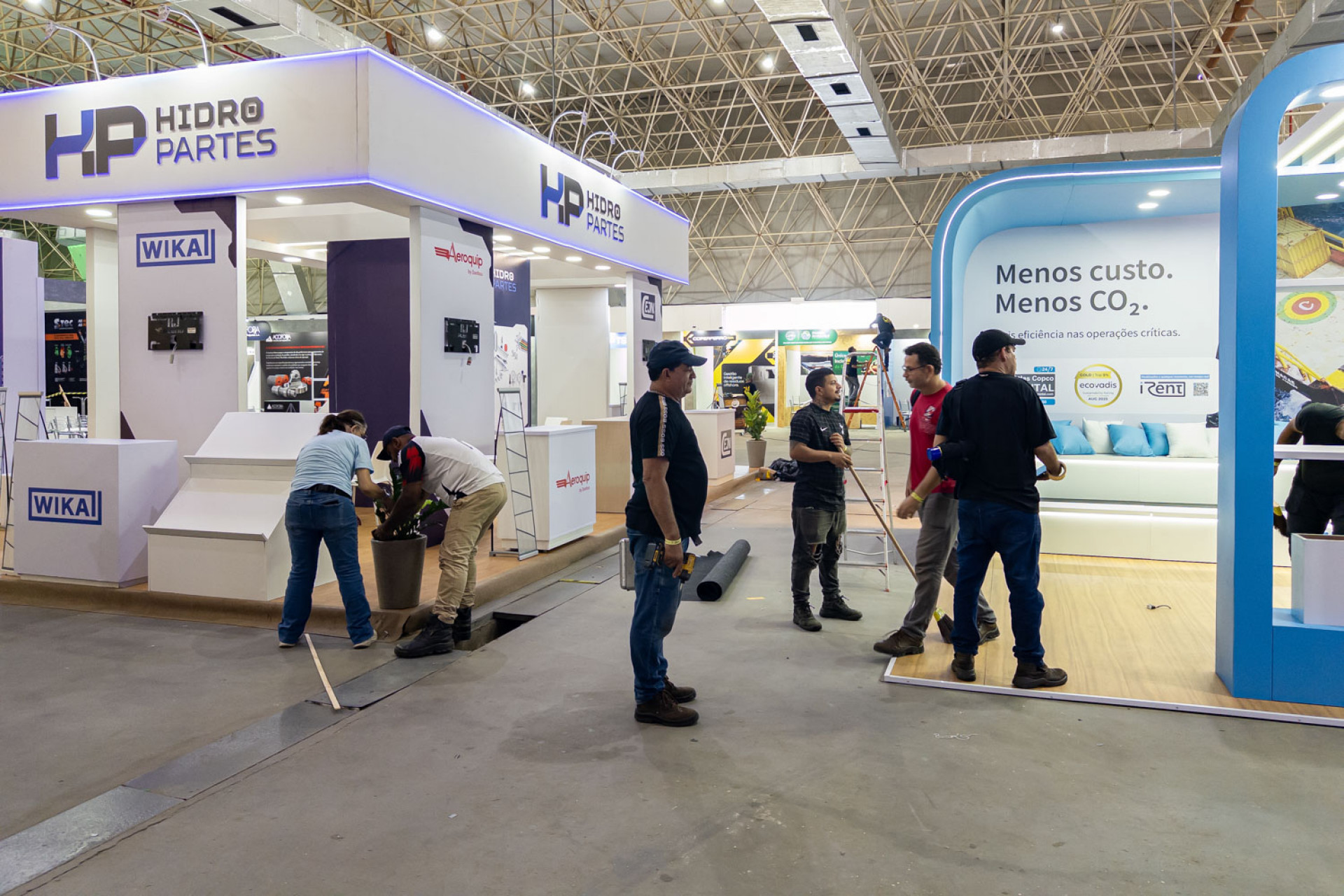 Centro de Conven&ccedil;&otilde;es de Maca&eacute; recebe estrutura para tr&ecirc;s dias de debates, neg&oacute;cios e inova&ccedil;&atilde;o no setor energ&eacute;tico  - Foto: Divulga&ccedil;&atilde;o