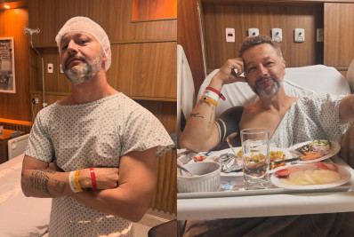 Lucas Lima dá susto nos fãs ao surgir hospitalizado e explica diagnóstico