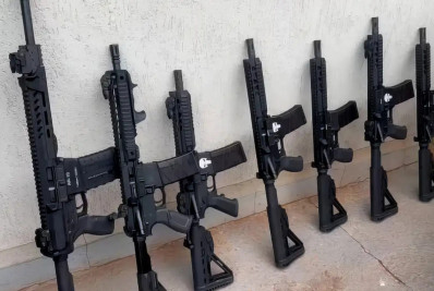 Rede nacional vai combater tráfico de armas