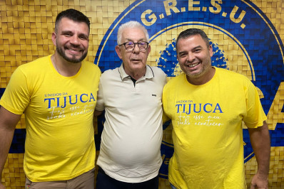 Unidos da Tijuca terá André Gonçalves e Gabriel Mello na direção de Carnaval