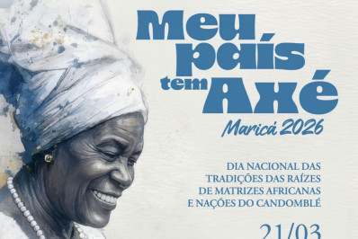 Maricá comemora o Dia Nacional das Tradições das Raízes de Matrizes Africanas e Nações do Candomblé