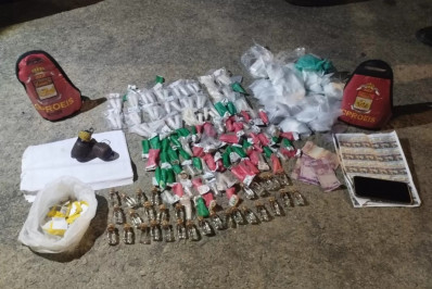 Homem é preso com drogas e granadas em operação do Proeis em Arraial do Cabo