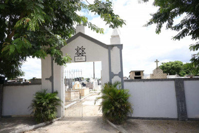 Obras de ampliação são realizadas no Cemitério de São Vicente, em Araruama