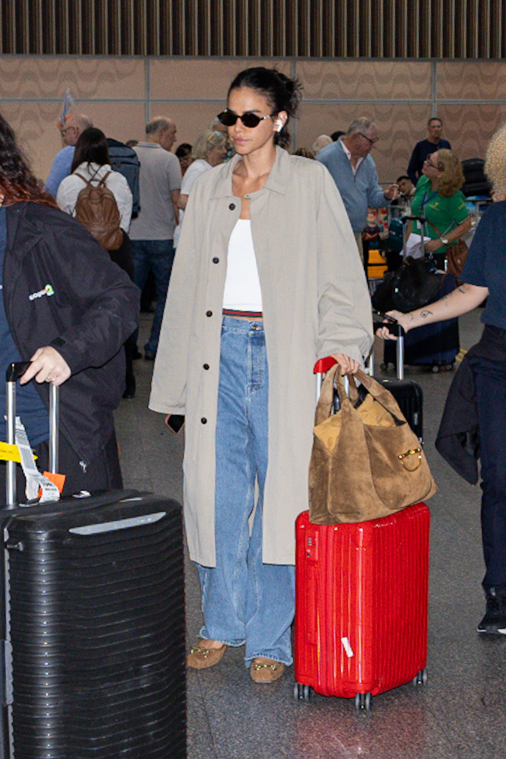 Bruna Marquezine desembarca em aeroporto no Rio - Victor Chapetta / Brazil News