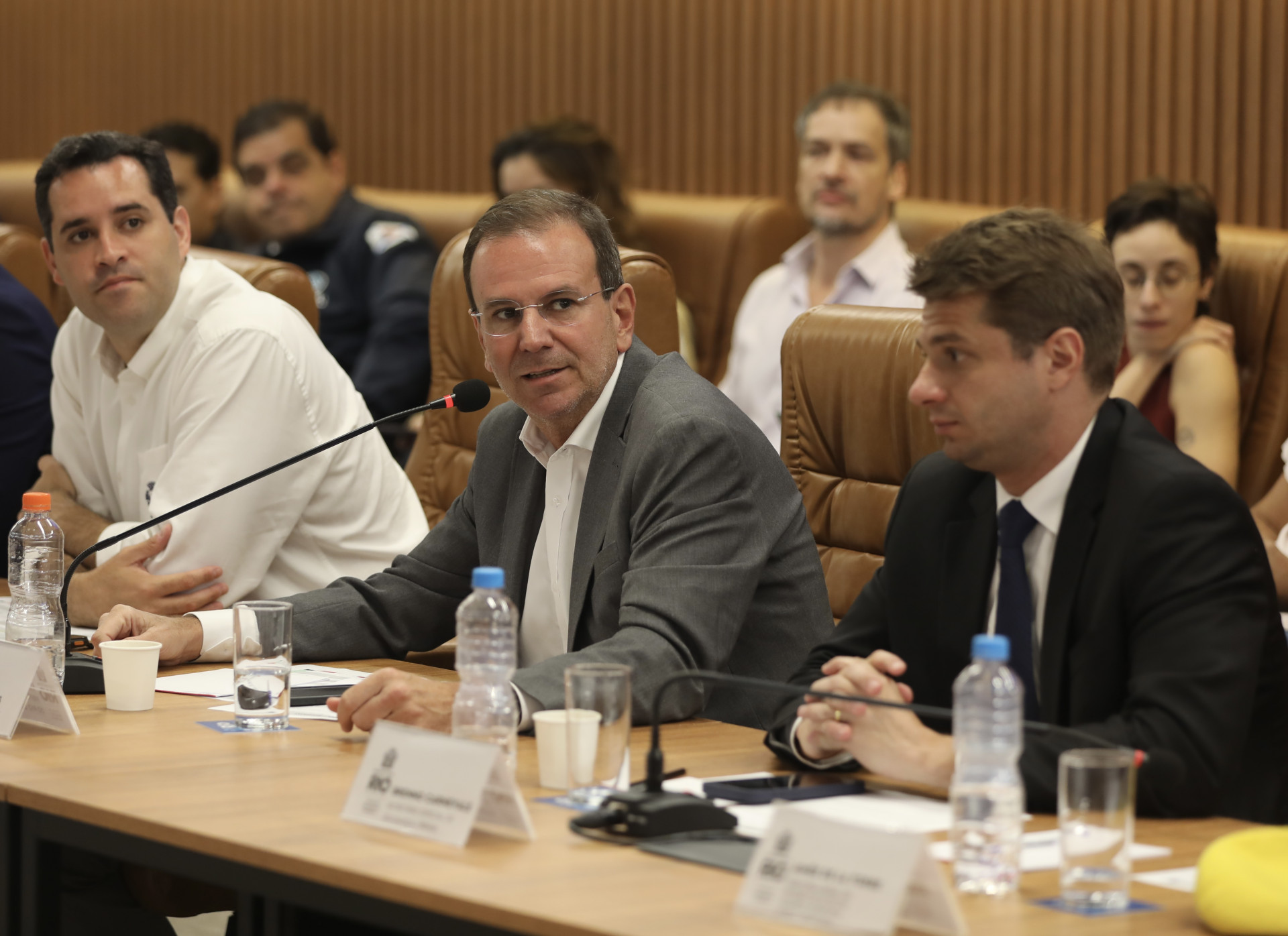 Anúncio da expansão foi realizado em reunião do CompStat Rio - Marcelo Piu / Divulgação Prefeitura do Rio