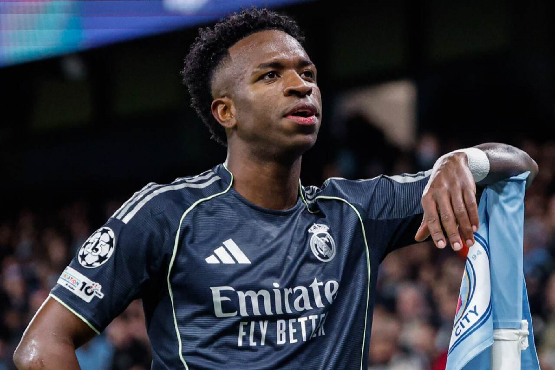 Vini Jr marca, d&aacute; show e Real elimina o City na Champions