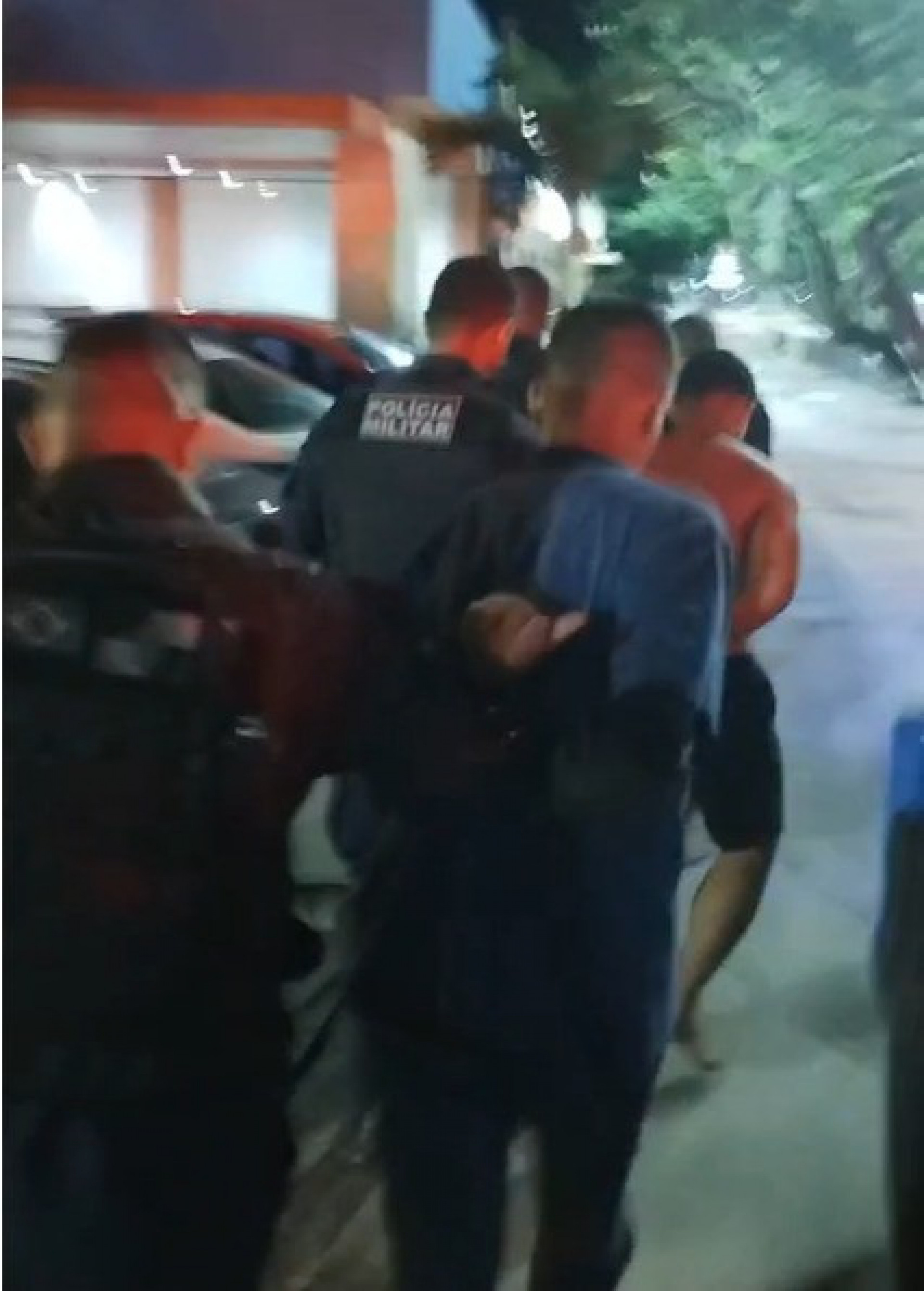 Trio foi preso e encaminhado à 15º DP (Gávea) - Reprodução / PMERJ