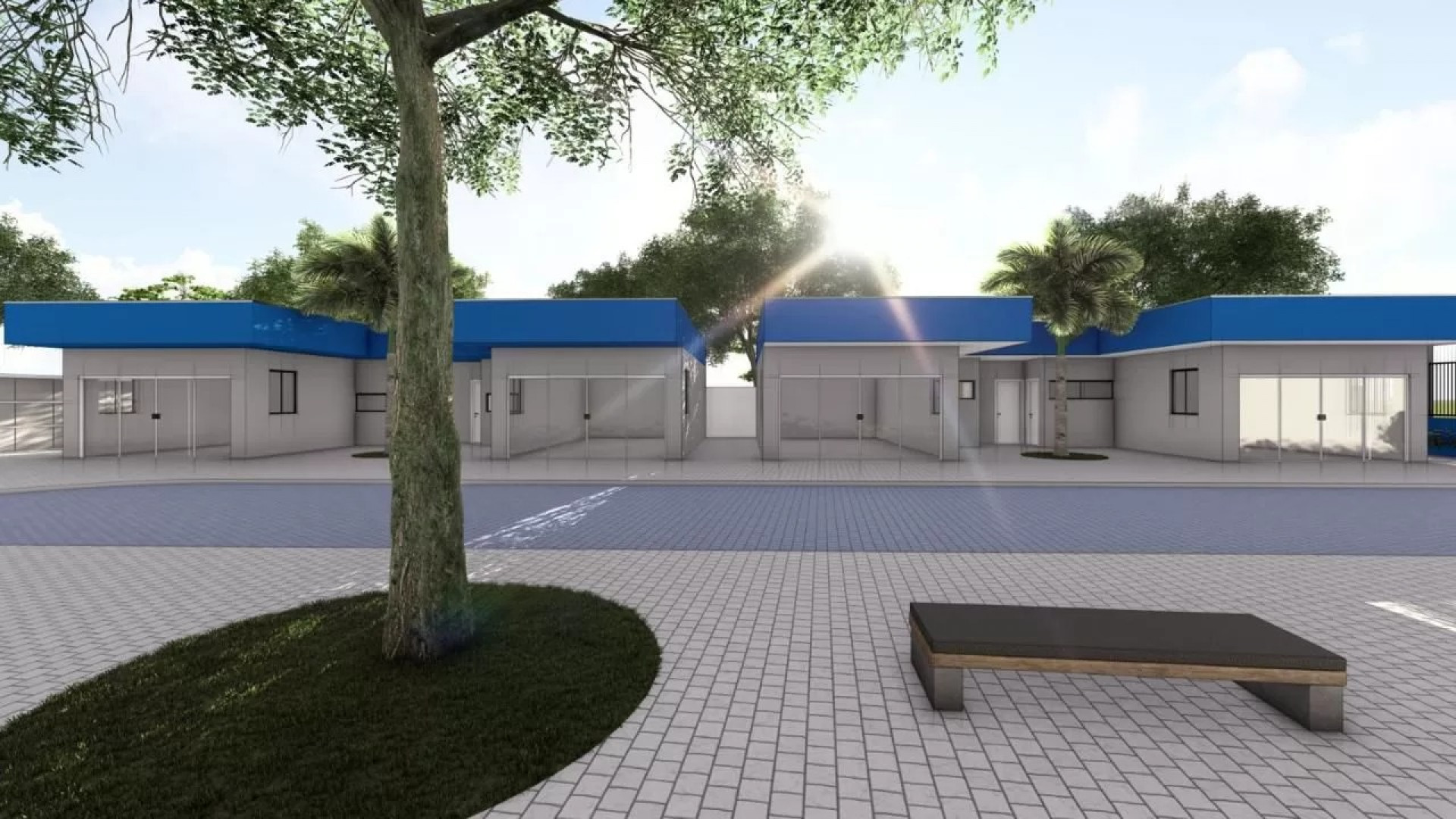 Projeto prevê aumento do número de sepulturas no cemitério. - Reprodução