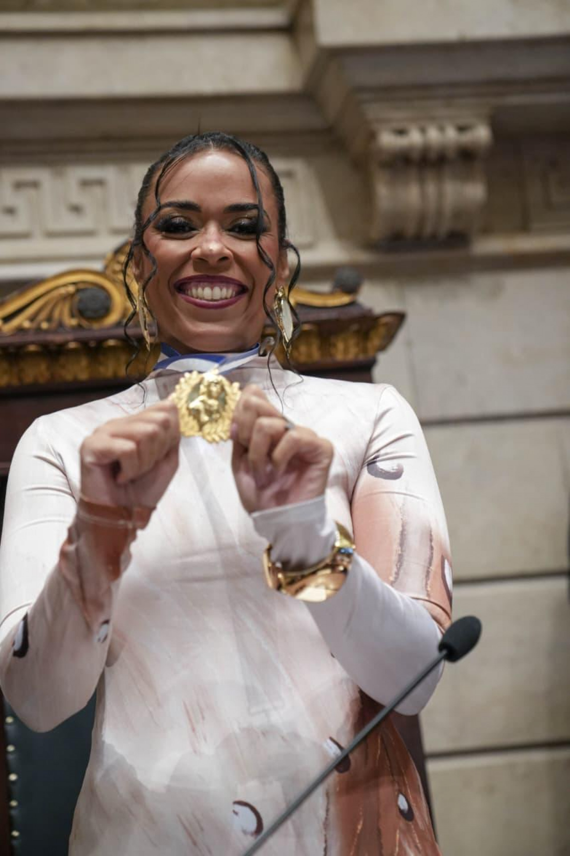 Raphaela Nascimento recebe Medalha Chiquinha Gonzaga - Divulgação