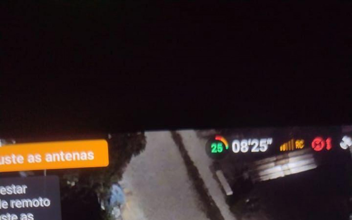 O carro do agente estava sendo monitorado por drone por traficantes da Vila Kennedy - Divulgação