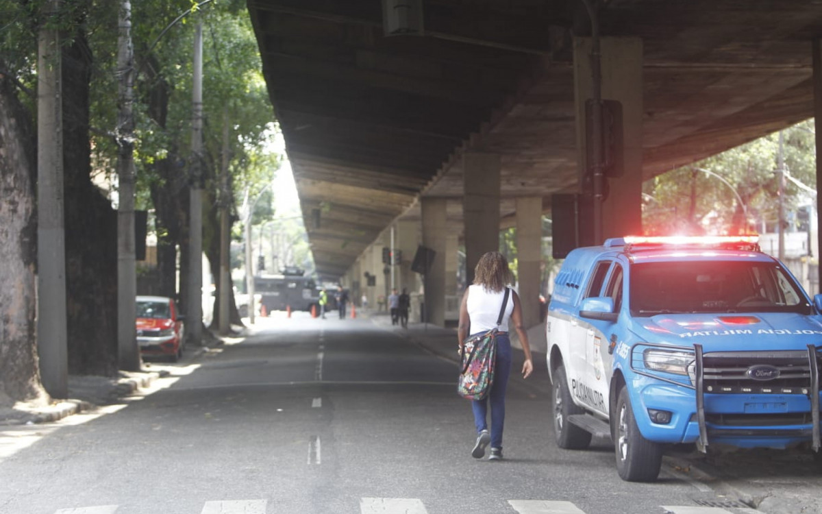 Avenida Paulo de Frontin chegou a ser interditada 