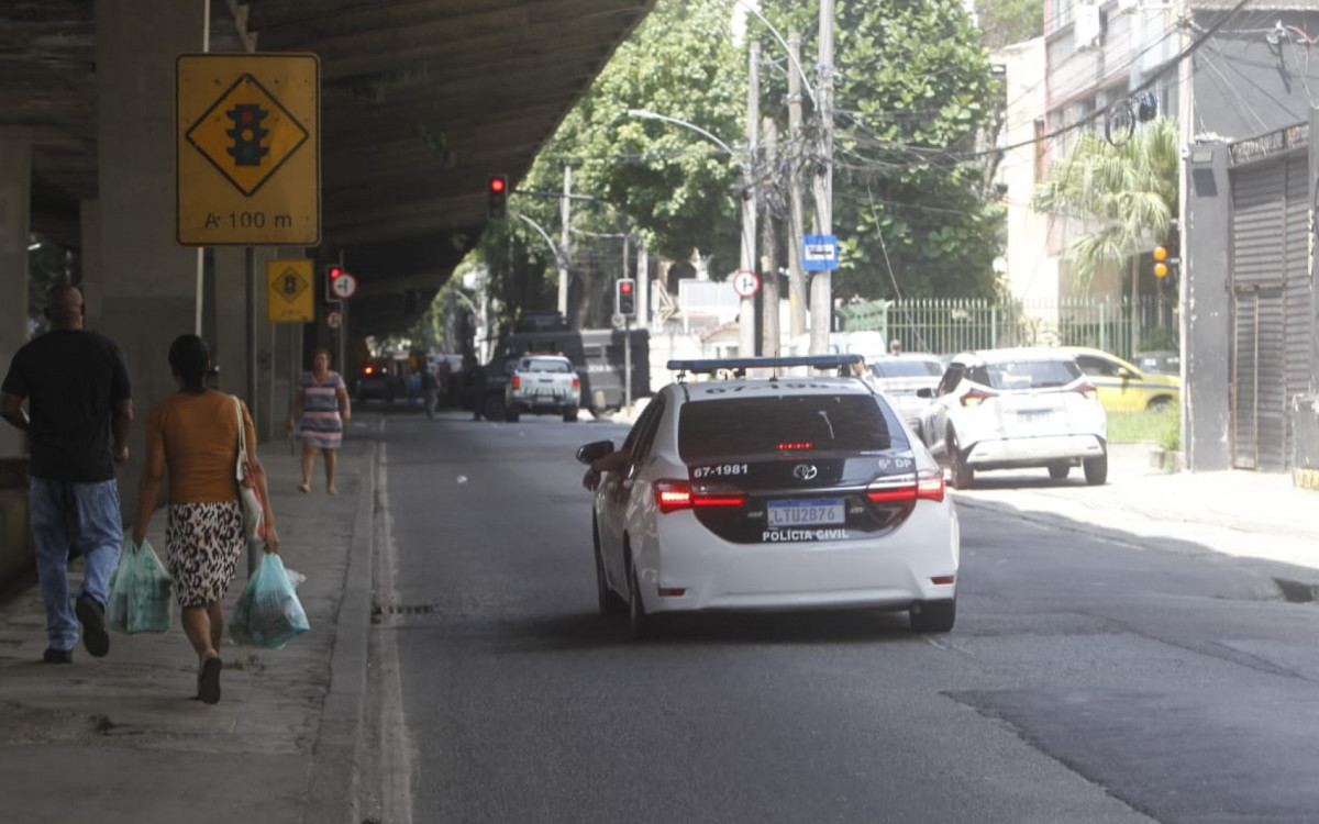 Avenida Paulo de Frontin chegou a ser interditada 