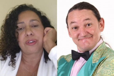 Mulher de Marquito fala em milagre e detalha recuperação do humorista na UTI