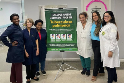 Saúde de Volta Redonda promove ações pelo Dia Mundial de Combate à Tuberculose