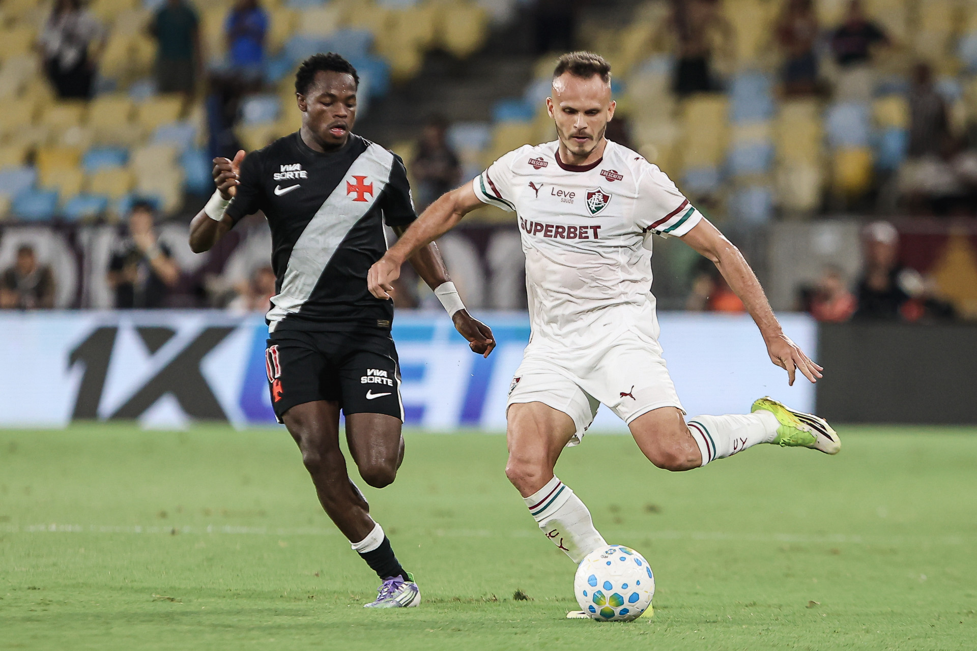 Rio de Janeiro, Brasil - 18/03/2026 - Estádio Maracanã.   
Fluminense enfrenta o Vasco esta noite no Maracanã pela 7ª rodada do Campeonato Brasileiro 2026. - Lucas Merçon/Fluminense