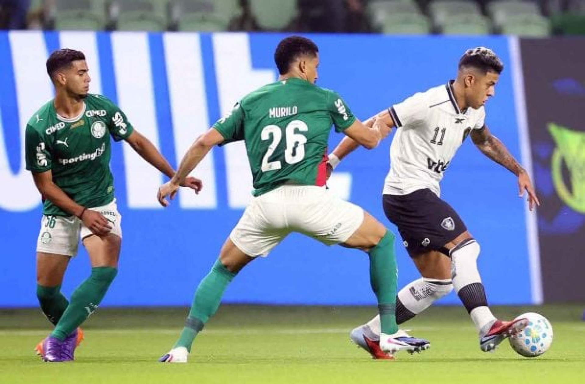 Atua&ccedil;&otilde;es do Botafogo contra o Palmeiras: nada de novo no front