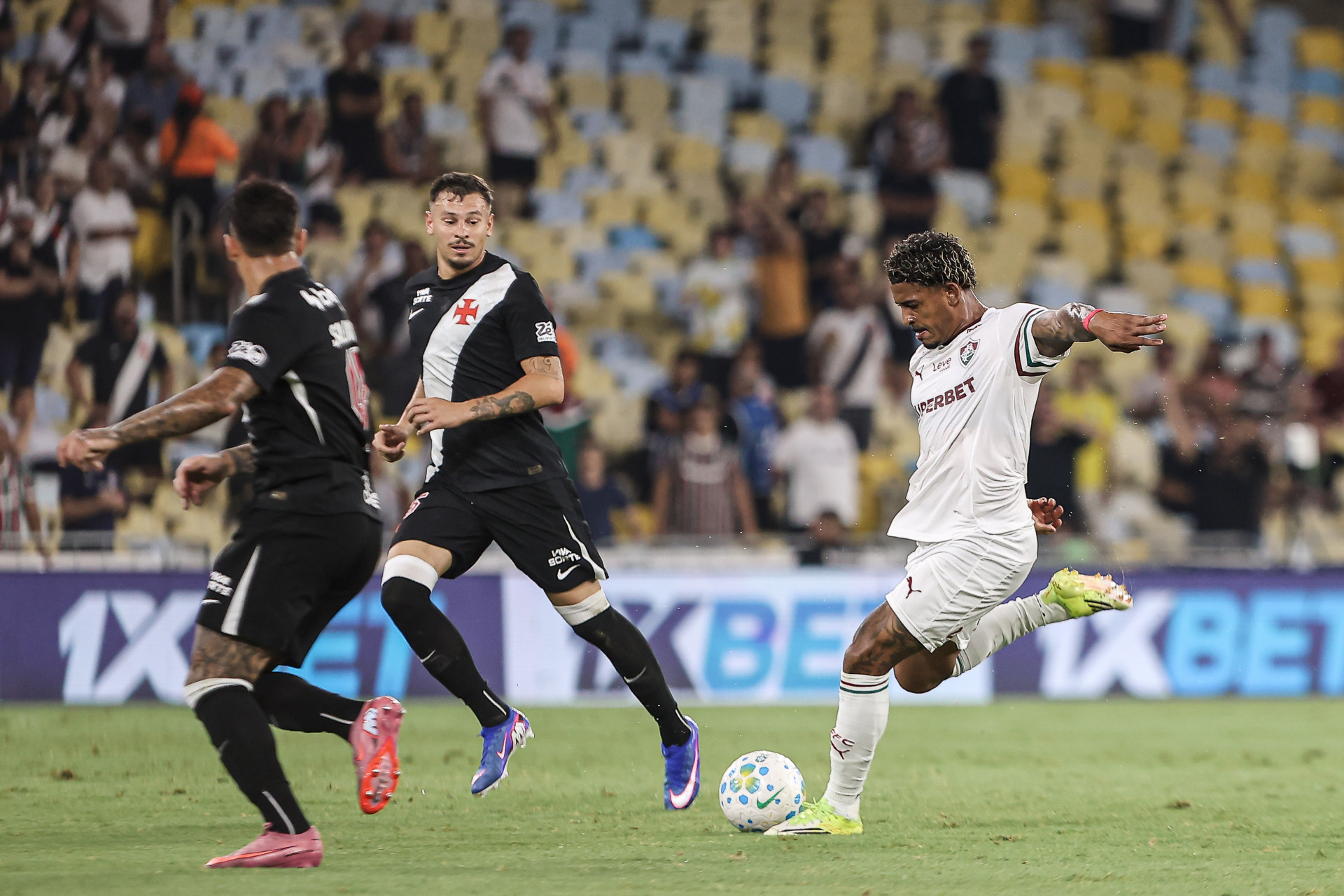 Rio de Janeiro, Brasil - 18/03/2026 - Estádio Maracanã.   
Fluminense enfrenta o Vasco esta noite no Maracanã pela 7ª rodada do Campeonato Brasileiro 2026. - Lucas Merçon/Fluminense
