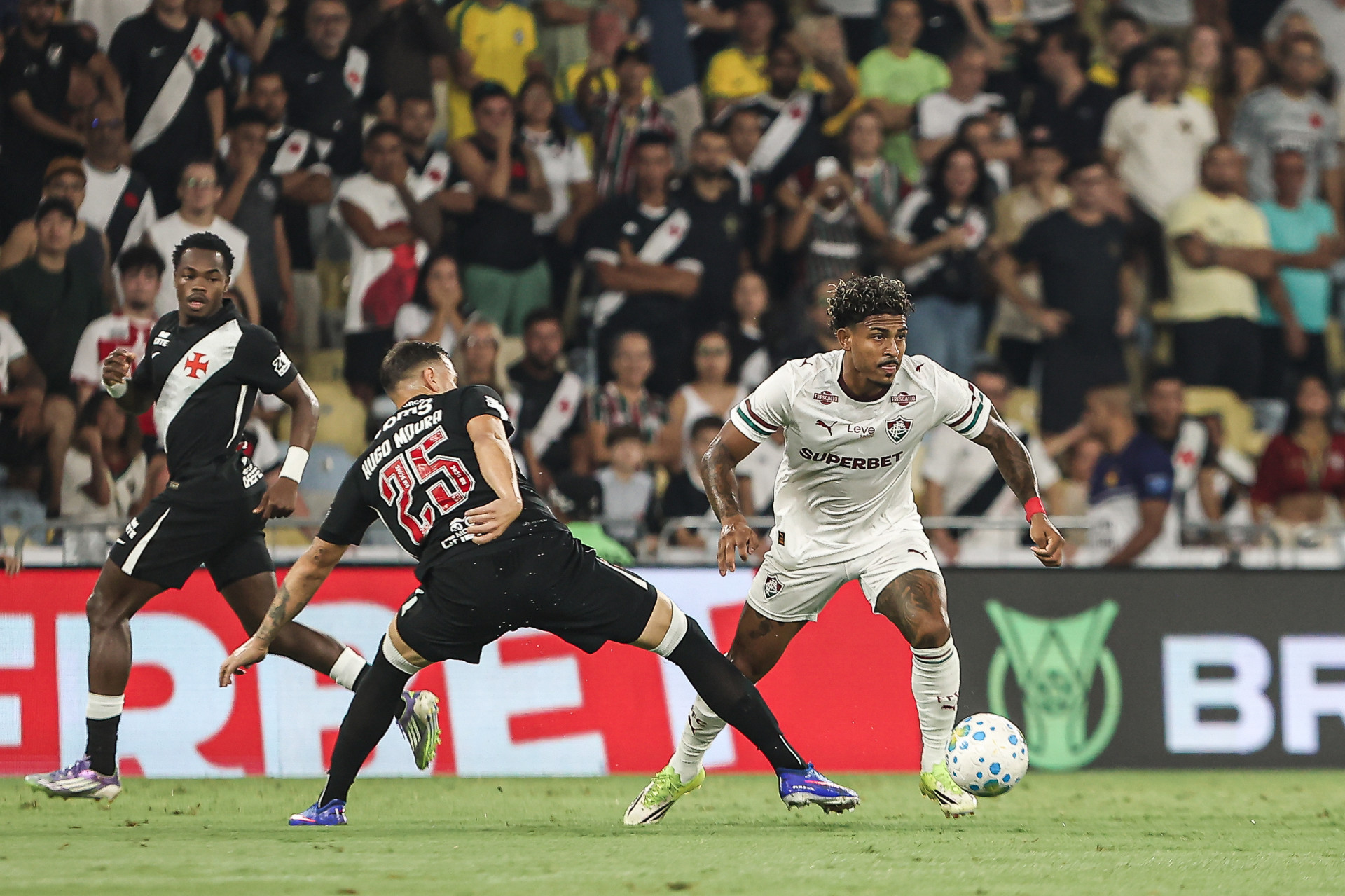 Rio de Janeiro, Brasil - 18/03/2026 - Estádio Maracanã.   
Fluminense enfrenta o Vasco esta noite no Maracanã pela 7ª rodada do Campeonato Brasileiro 2026. - Lucas Merçon/Fluminense