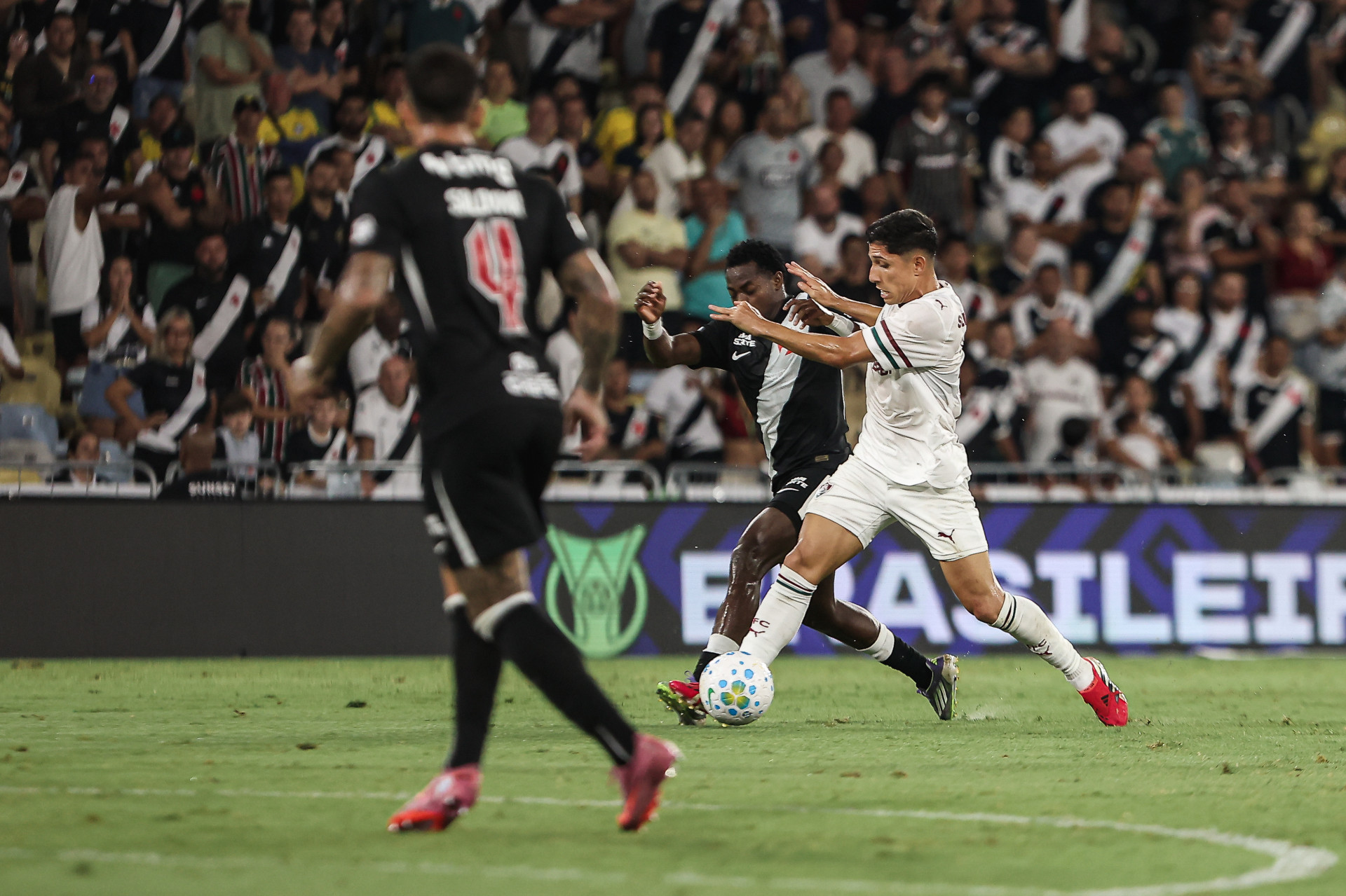 Rio de Janeiro, Brasil - 18/03/2026 - Estádio Maracanã.   
Fluminense enfrenta o Vasco esta noite no Maracanã pela 7ª rodada do Campeonato Brasileiro 2026. - Lucas Merçon/Fluminense