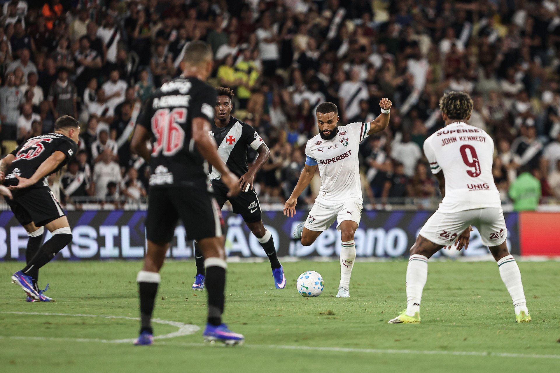 Rio de Janeiro, Brasil - 18/03/2026 - Estádio Maracanã.   
Fluminense enfrenta o Vasco esta noite no Maracanã pela 7ª rodada do Campeonato Brasileiro 2026. - Lucas Merçon/Fluminense