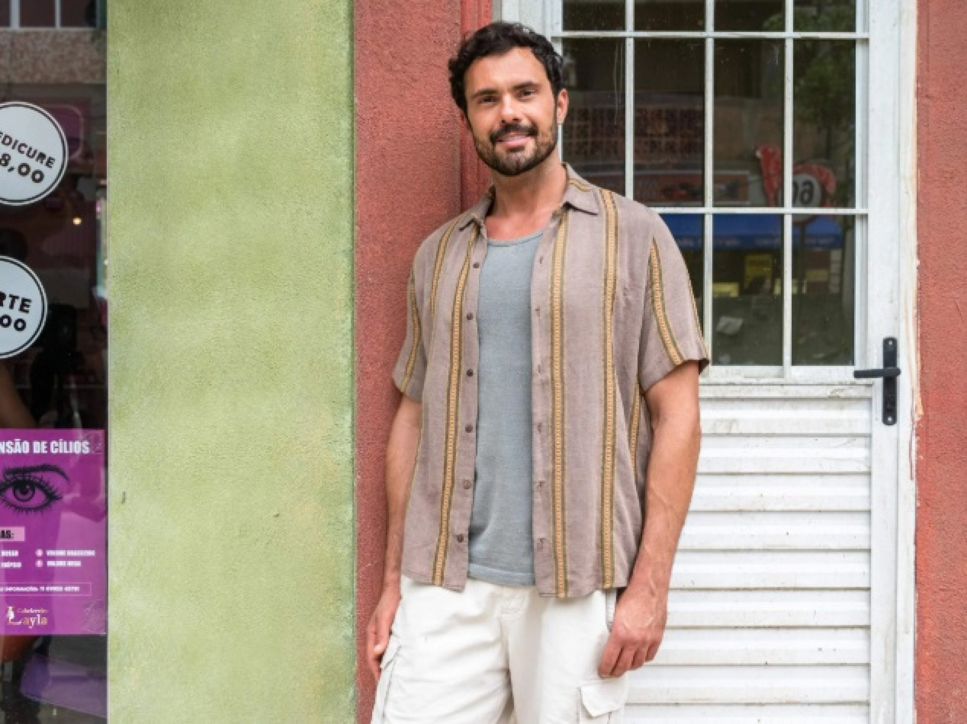 Adriano Toloza vive Angélico em 'Três Graças' - Divulgação / TV Globo