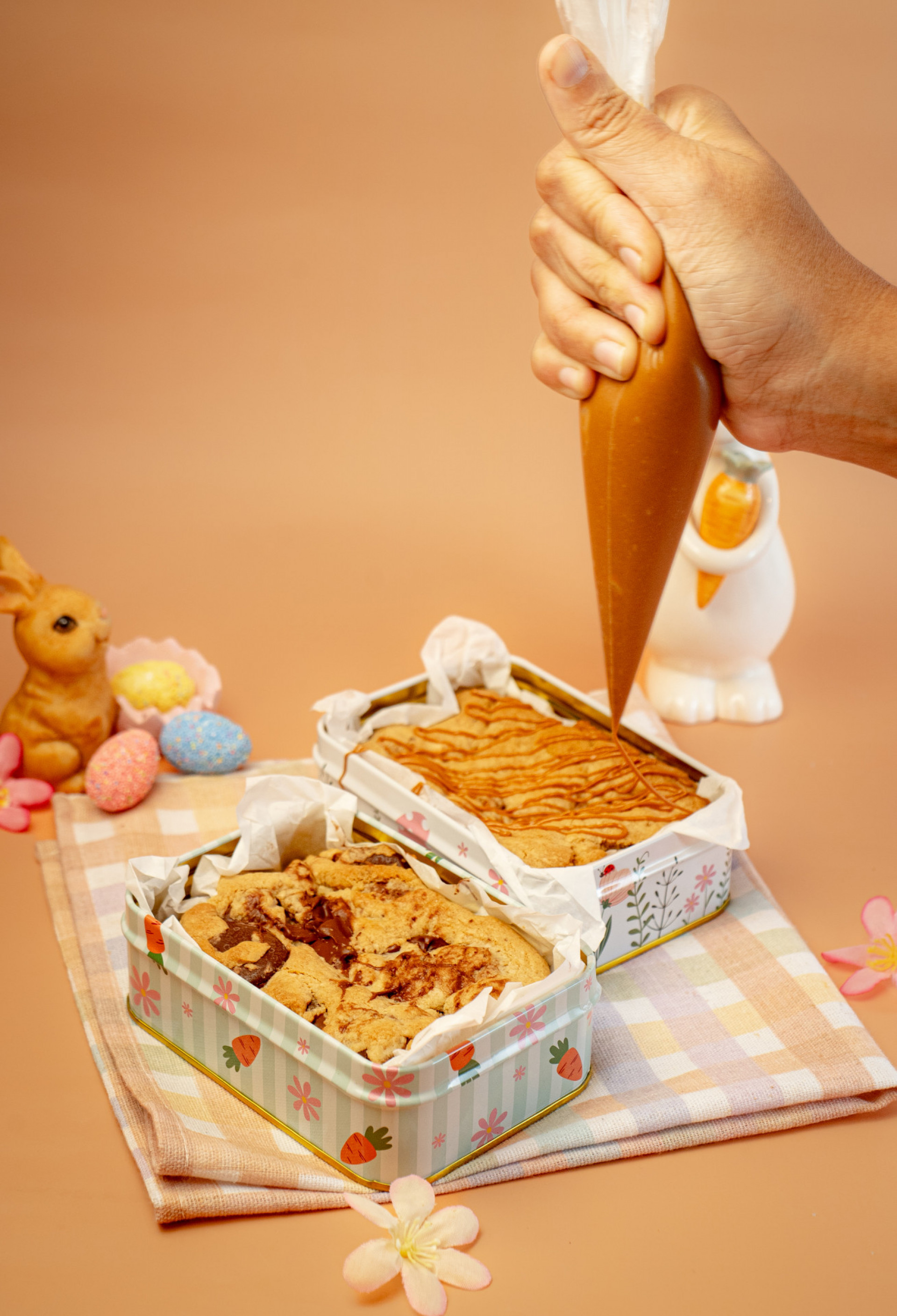 Cookie na lata retangular - Divulga&ccedil;&atilde;o/ Confeitaria Beju e Magi