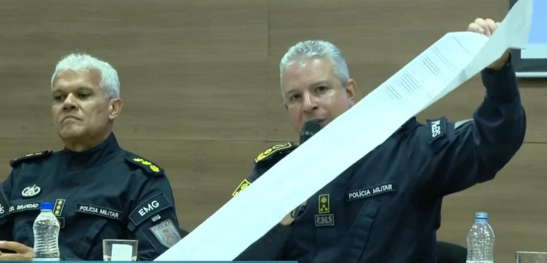 Coronel Marcelo Menezes exp&otilde;e extensa ficha criminal de 'Jil&oacute; dos Prazeres', chefe do tr&aacute;fico morto em opera&ccedil;&atilde;o - Reprodu&ccedil;&atilde;o de V&iacute;deo
