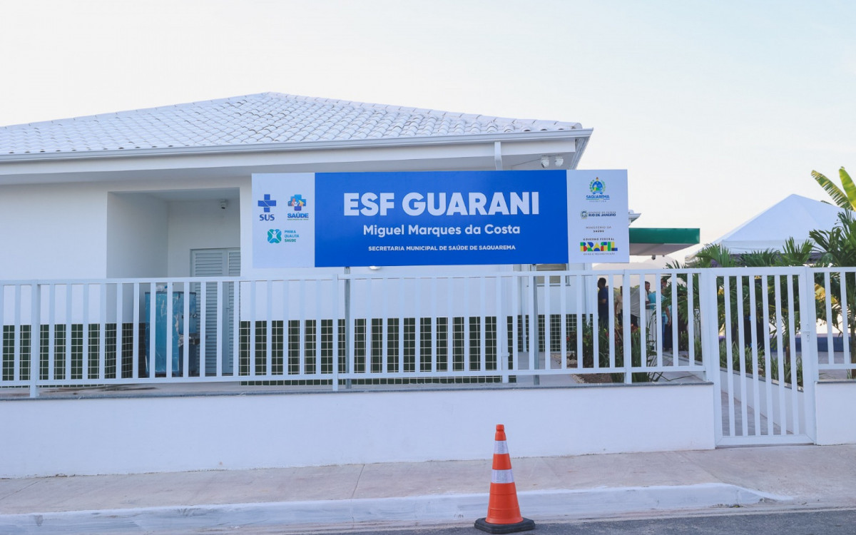 Inauguração da nova ESF Guarani amplia rede de Atenção Primária em Saquarema