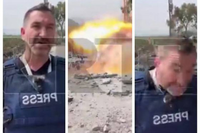 Repórter quase é atingido por míssil durante transmissão no Líbano; veja o vídeo