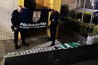 PM apreende grande quantidade de drogas na Vila Paraíso, em Três Rios