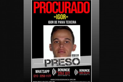 Foragido por roubo em Belo Horizonte, MG, é preso em Cabo Frio