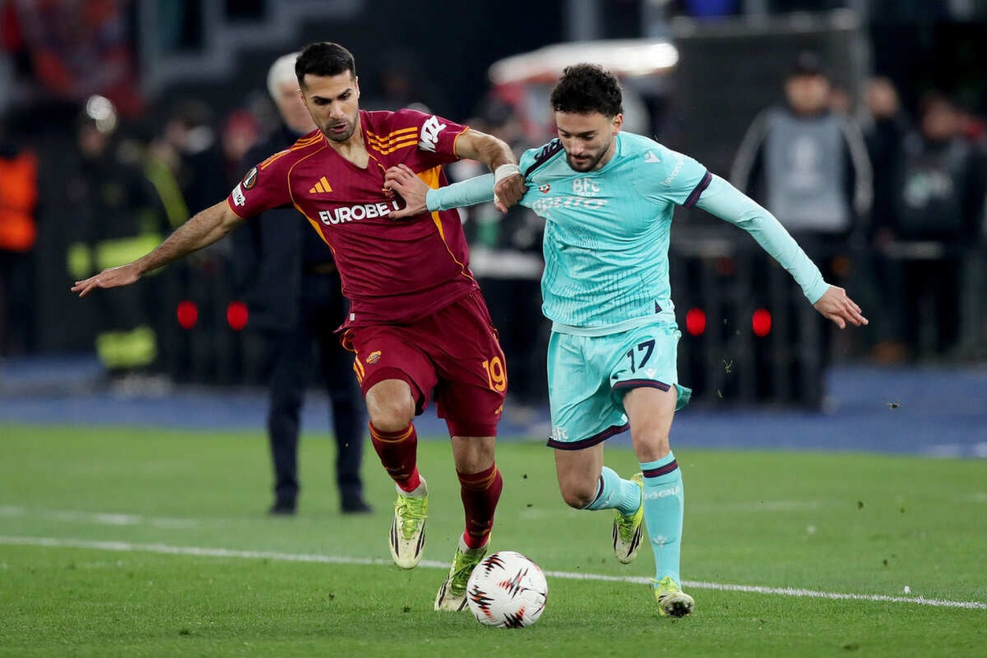 Bologna vence Roma na prorroga&ccedil;&atilde;o e vai &agrave;s quartas da Liga Europa