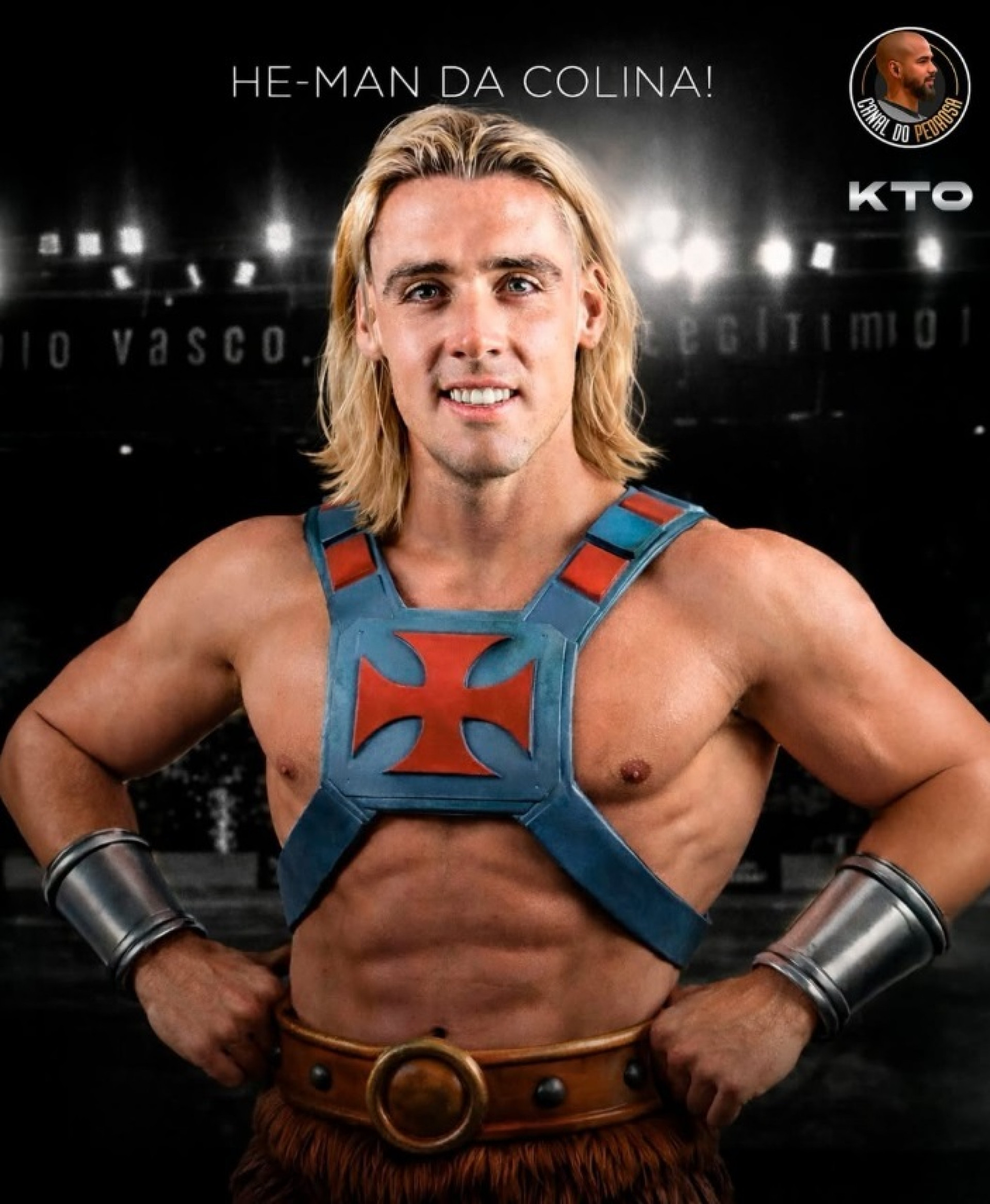 Claudio Spinelli marcou o segundo gol do Vasco - Reprodução / Instagram