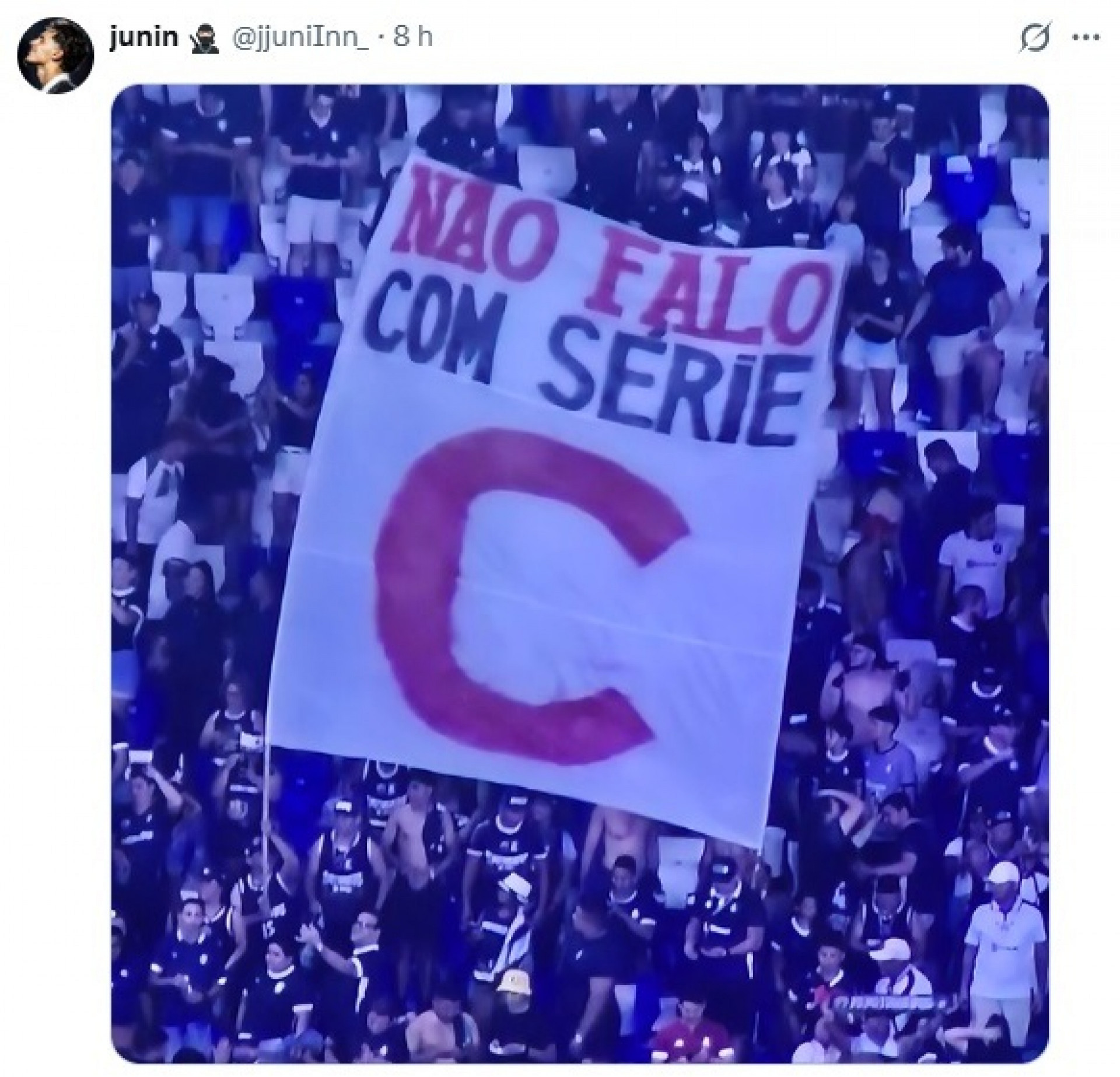 Rebaixamento do Fluminense para a Série C 1999 gerou piadas - Reprodução / X