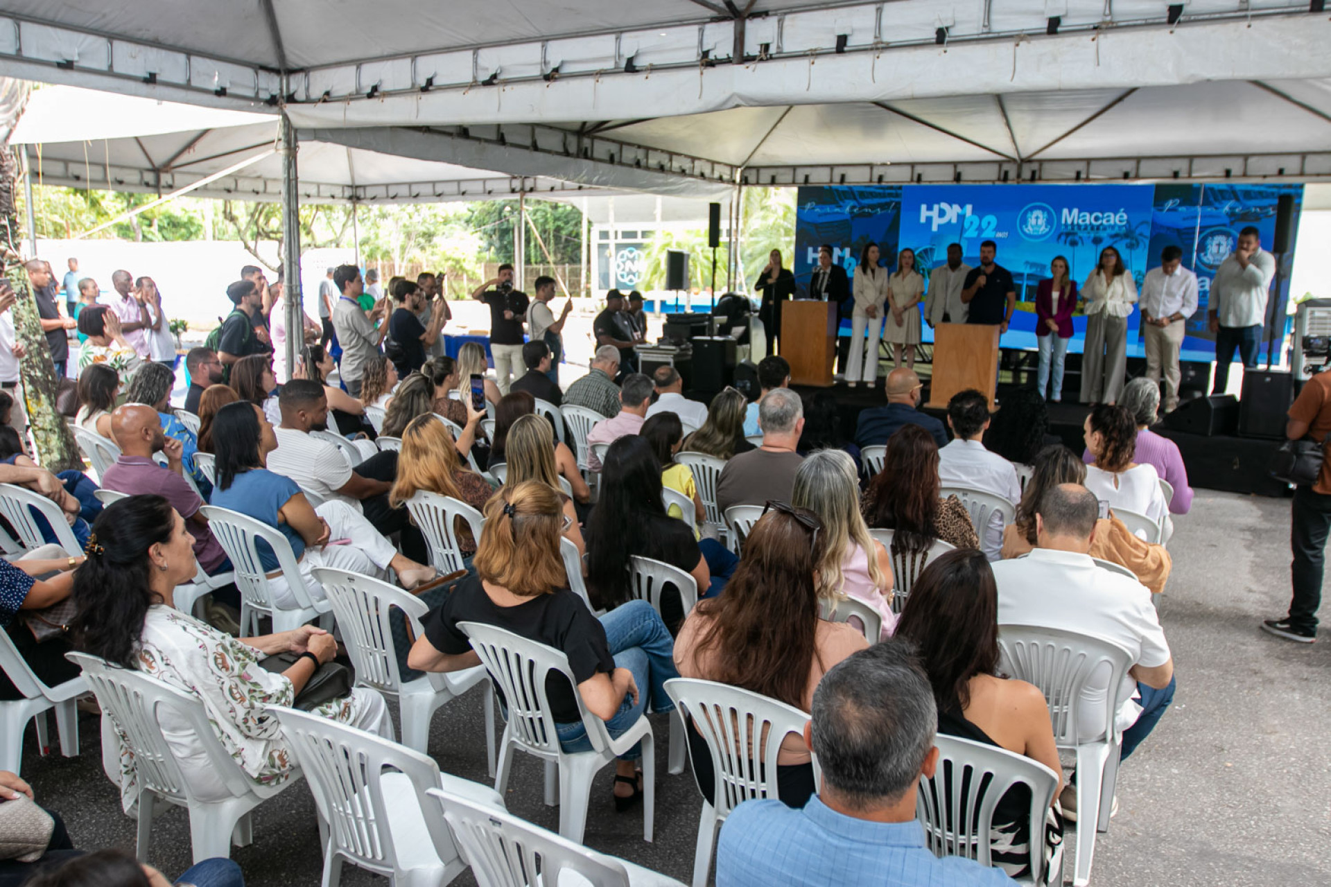 Hospital completa 22 anos com entrega de ambul&acirc;ncias e an&uacute;ncio de amplia&ccedil;&atilde;o da estrutura - Foto: Divulga&ccedil;&atilde;o