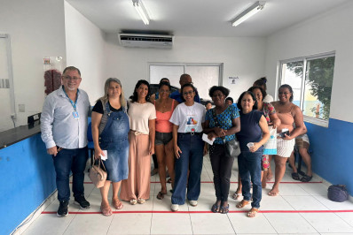 Palestra transforma rotina de unidade e leva orientação sobre saúde bucal a moradores do Lagomar