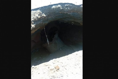 Prefeitura interdita via em José Gonçalves após risco estrutural em Búzios