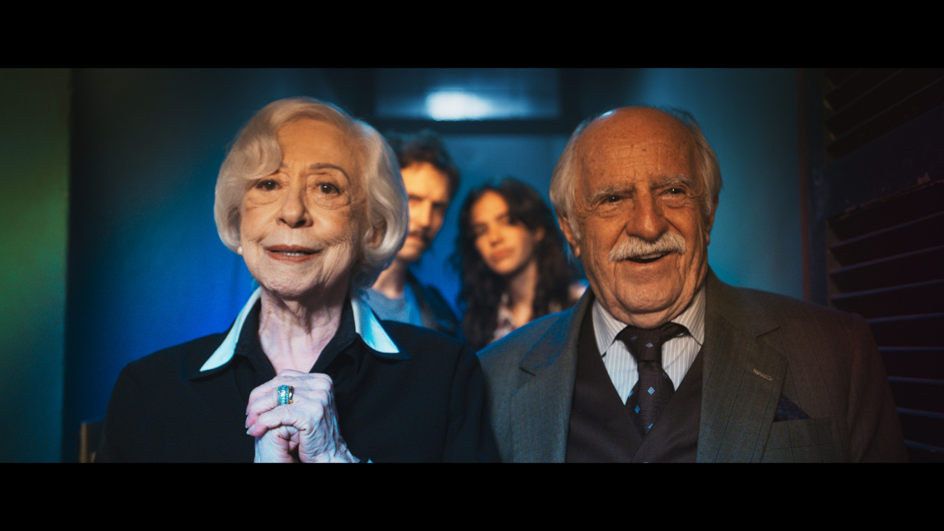 Marta (Fernanda Montenegro) e Rodolfo (Ary Fontoura) no filme 'Velhos Bandidos' - Divulgação